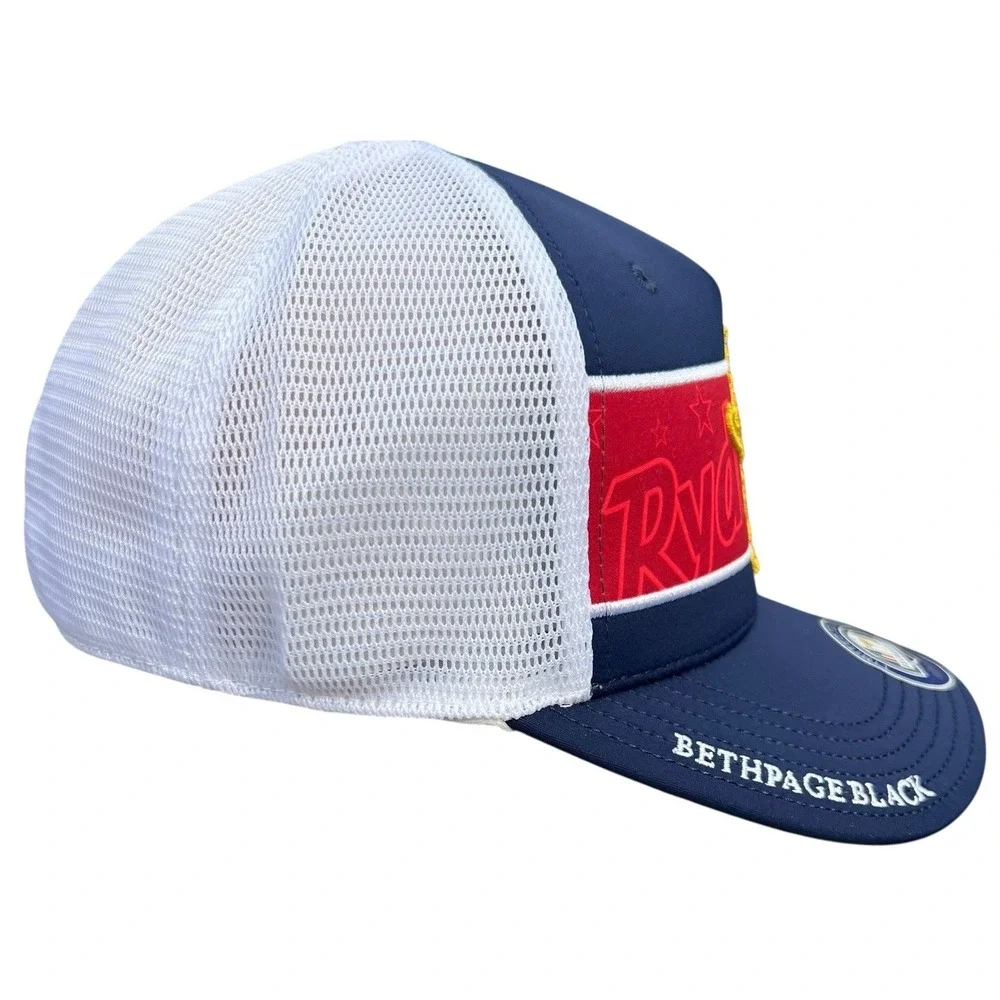 2025 Ryder Cup Bethpage Black Limited Edition Golf Hat Mesh Trophy USA
